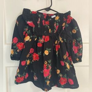 Old navy 6-12 baby girl long sleeve dress